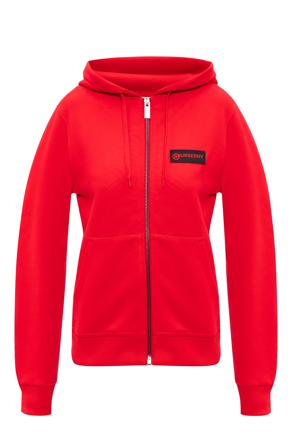 Burberry logo hoodie clearance red